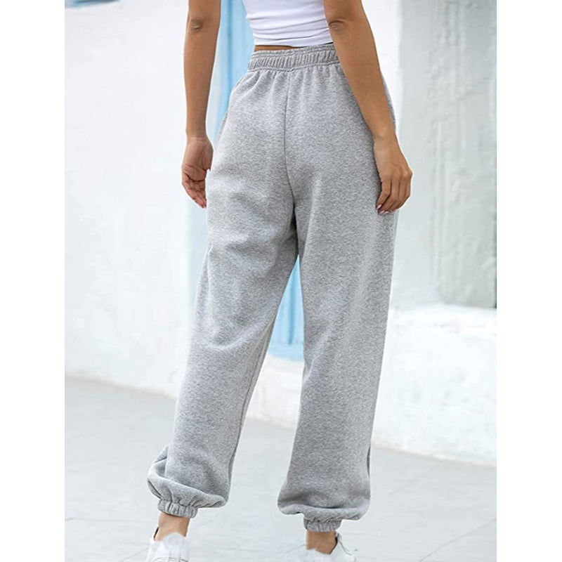 Women High Waisted Sweatpants Joggers Drawstring Athletic Pants With Pockets-Legletic