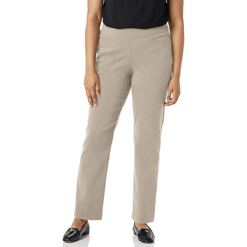 Women's Super Stretch Millennium Pull-On Straight Leg Pant-Legletic