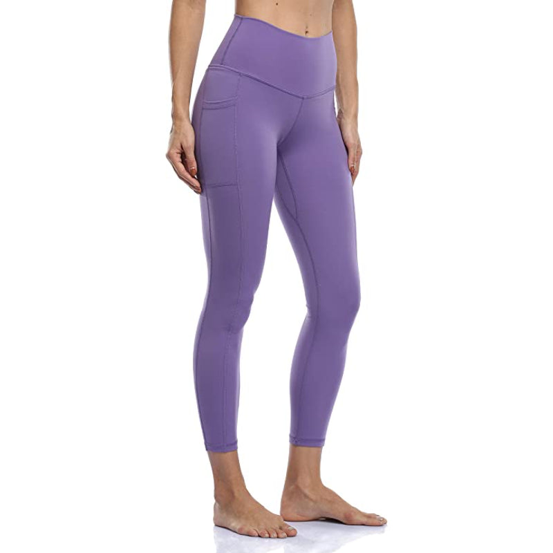 Women's High Waisted Yoga Pants Length Leggings With Pockets-Legletic