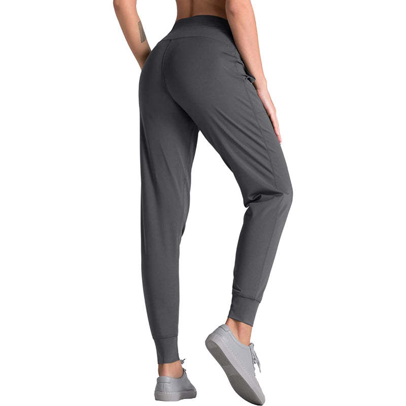 Joggers for Women Athletic Sweatpants with Pockets High Waist Workout Yoga Tapered Lounge Pants-Legletic