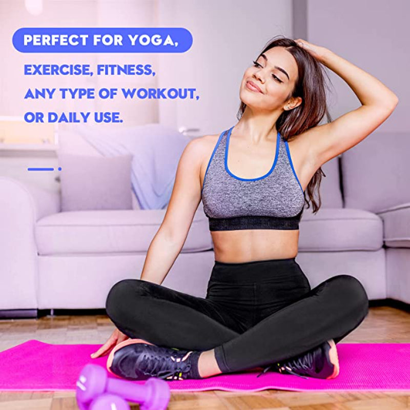 Yoga Pants with Pockets, Tummy Control, Workout Running Leggings with Pockets for Women-Legletic