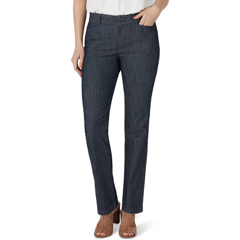 Women's Regular Fit Secretly Shapes Straight Leg Pant-Legletic