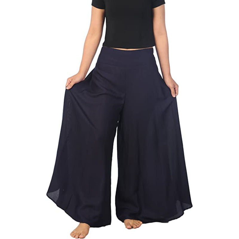 Palazzo Pants for Women Wide Leg Boho Harem Yoga Pants-Legletic