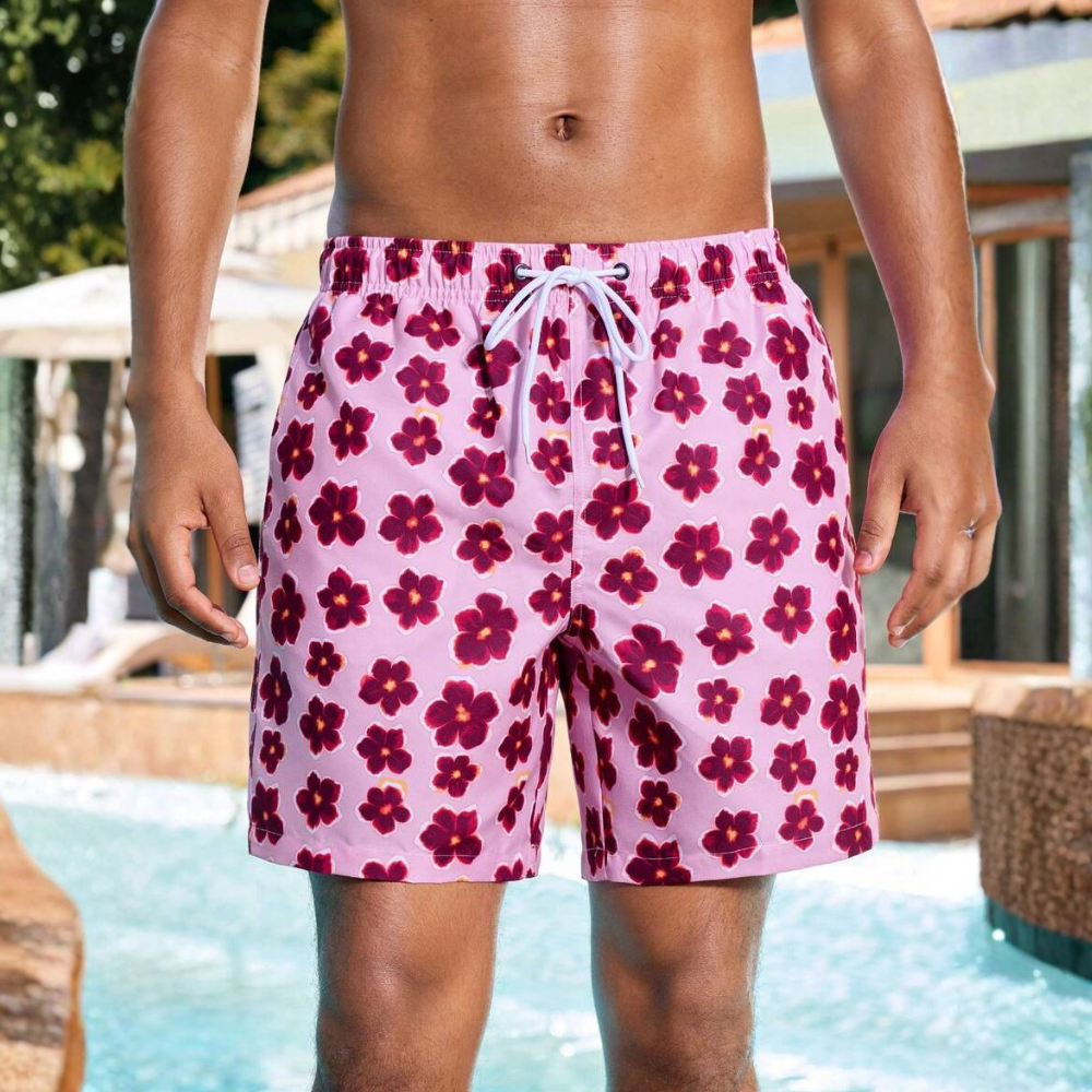 Printed Beachwear Vacation Matching Outfit Set