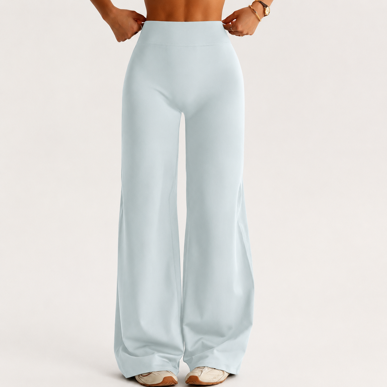 Soft High Rise Casual Summer Yoga Pants For Women