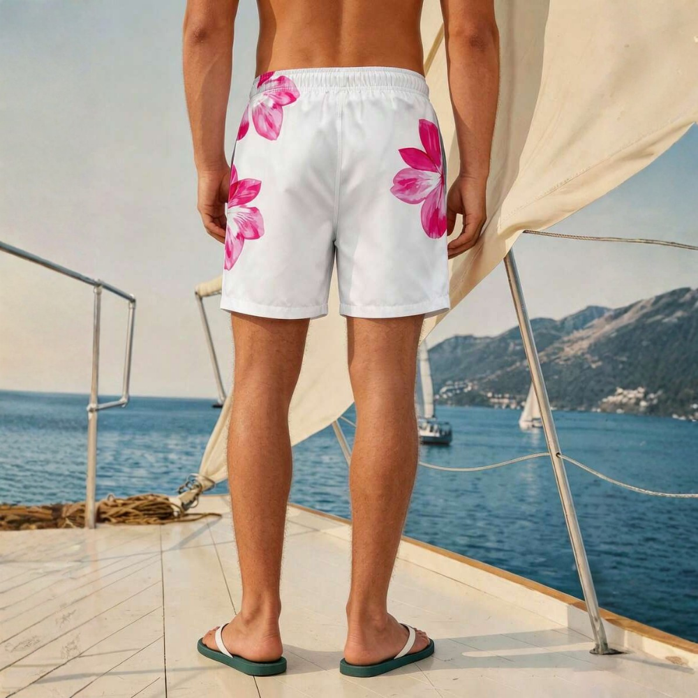 Printed Beachwear Vacation Matching Outfit Set