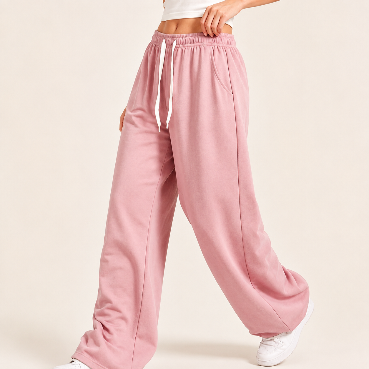 Soft Running Fitness Casual Sweatpants For Spring Summer Women