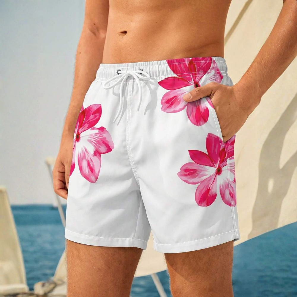 Printed Beachwear Vacation Matching Outfit Set