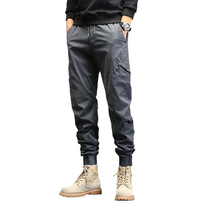 Retro Multi-Pocket Casual Pants For Men-Legletic