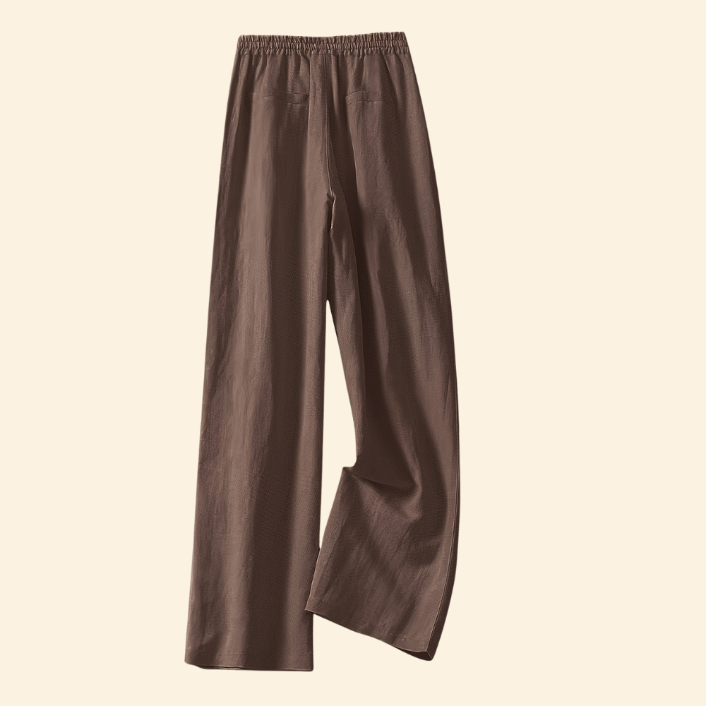 High Rise Wide Loose Drawstring Pants For Women