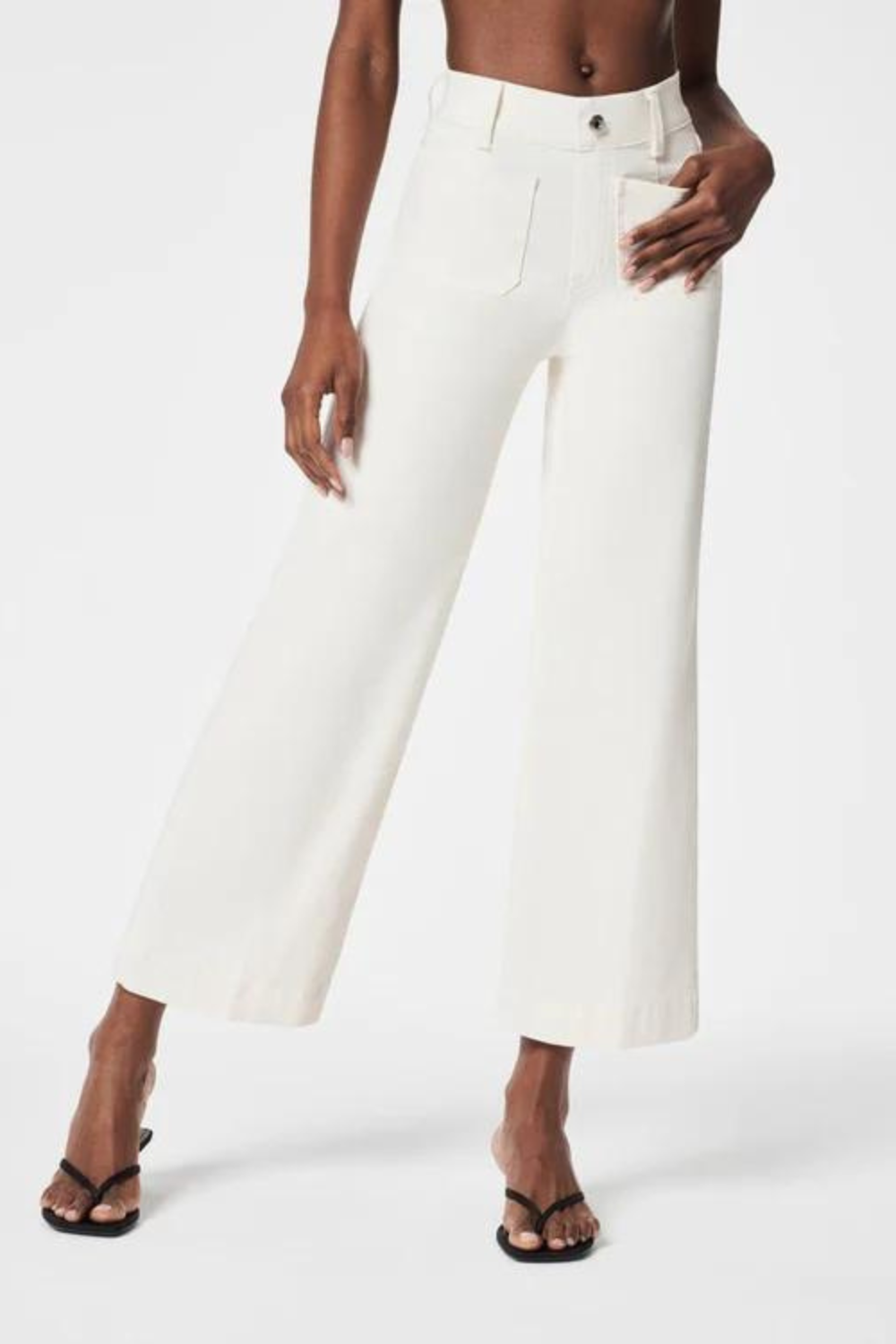 Classic Straight Solid Color Pants-Legletic