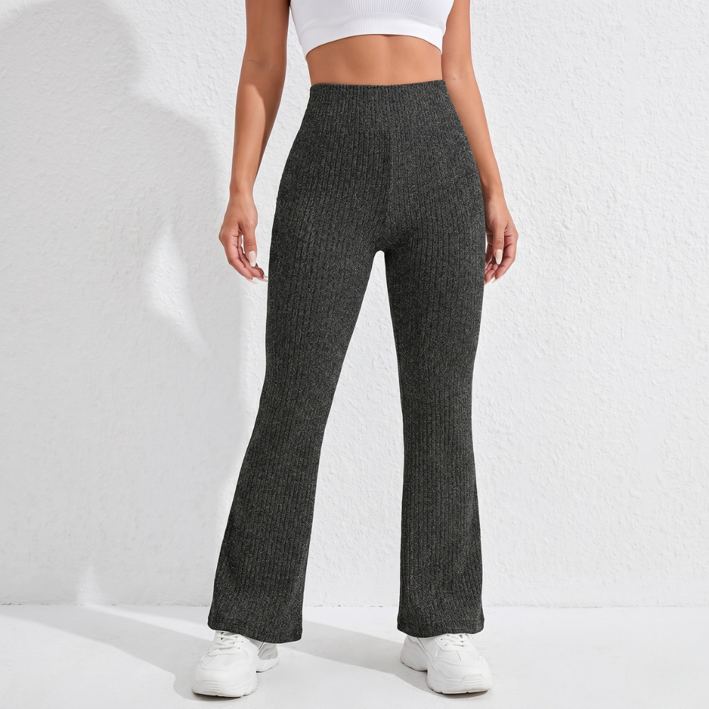 Women's Solid High Waist Sports Leggings,