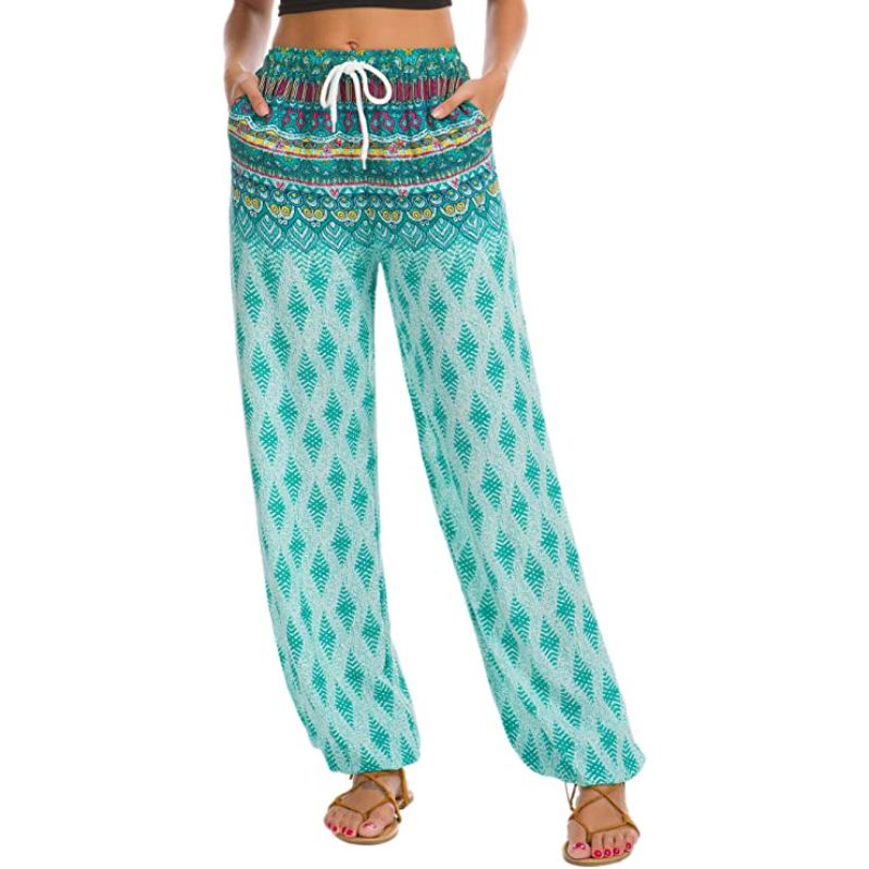 Boho Yoga Pants Harem Pants Jogger Pants-Legletic