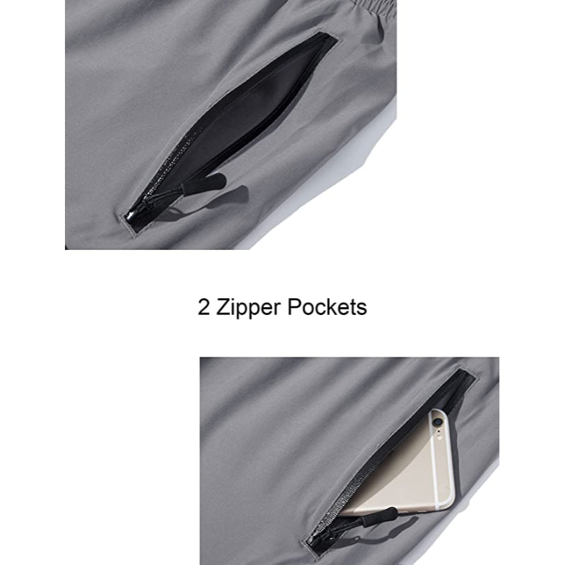 Women's Quick Dry Jogger Hiking Pants With Zipper Pockets Closed Bottom Sweatpants For Workout, Gym, Running-Legletic