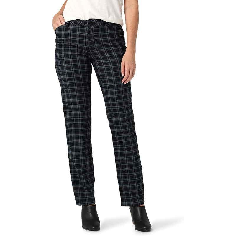 Easy Care Straight Pants For Women-Legletic