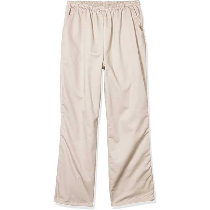 Women Cotton Pull-On Pant With Elastic Waist-Legletic