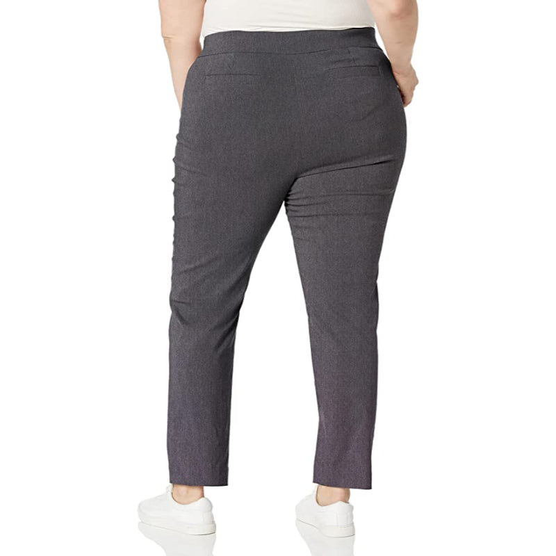 Women's Super Stretch Millennium Welt Pocket Pull On Career Pant-Legletic