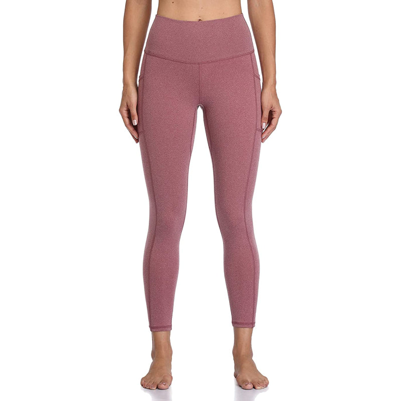 Women's High Waisted Yoga Pants Length Leggings With Pockets-Legletic