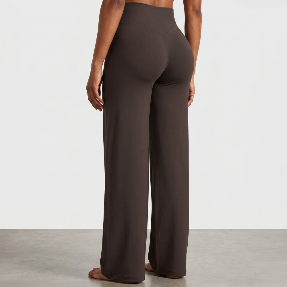 Structured Athletic Wide Sweep Yoga Pants