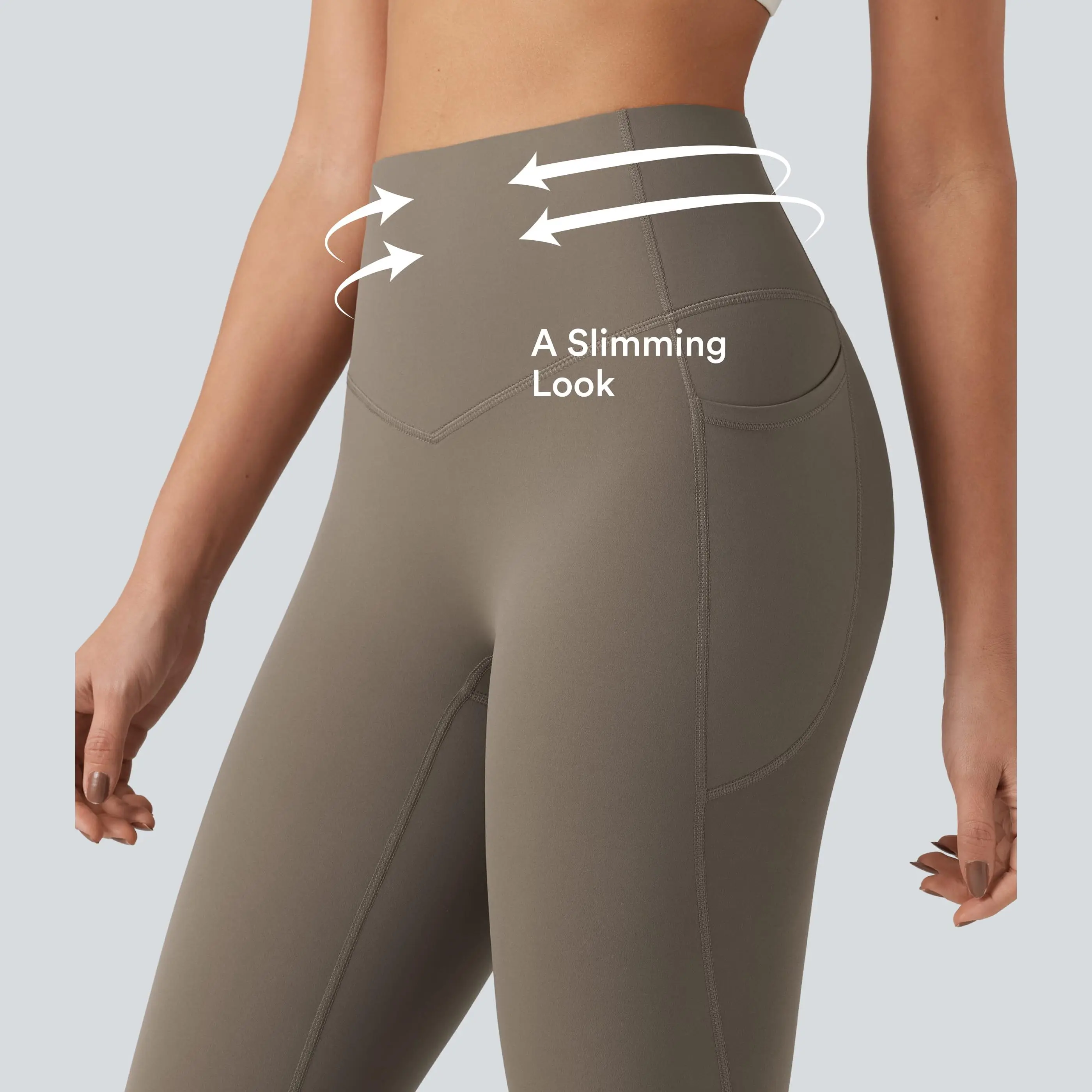 【Creator&rsquo;s Pick】Halara UltraSculpt High Waisted Tummy Control Pocket Shaping Training Leggings