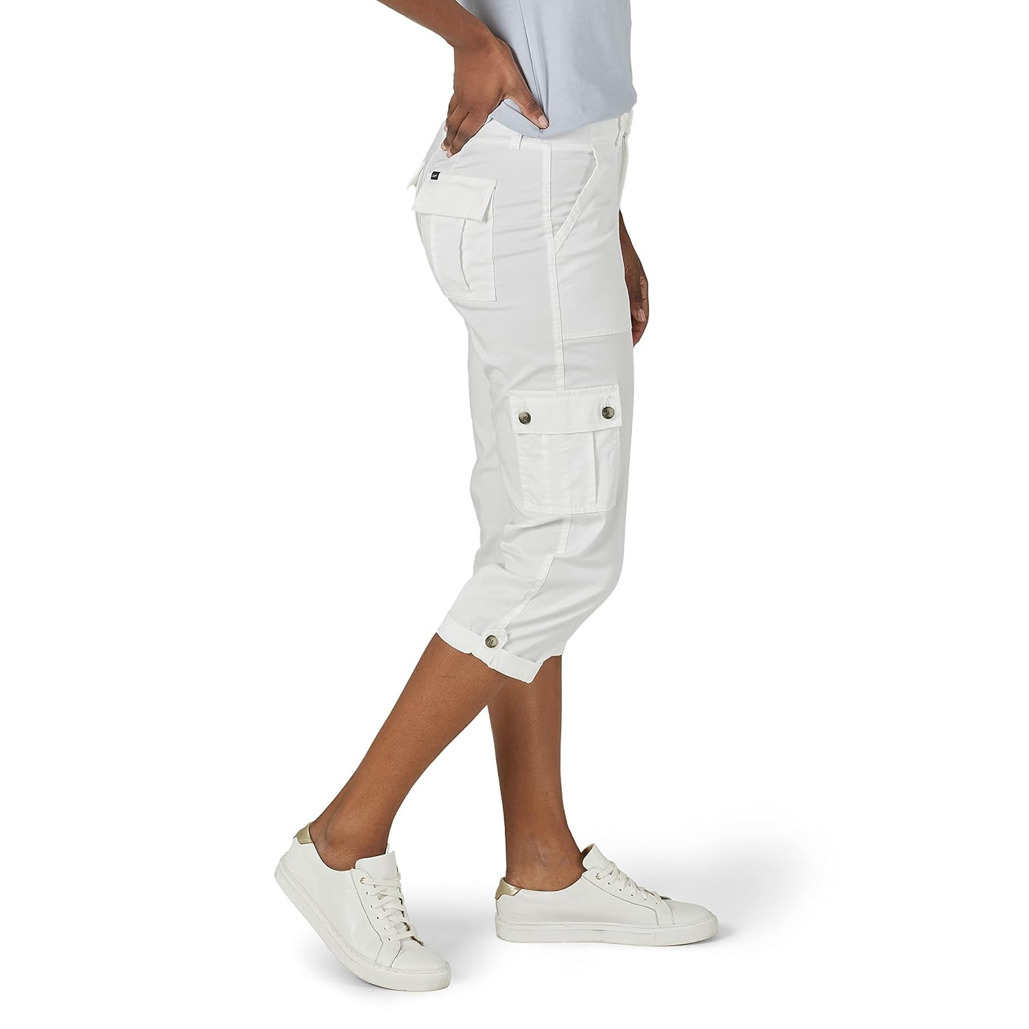Comfy Cargo Capri Pants For Women
