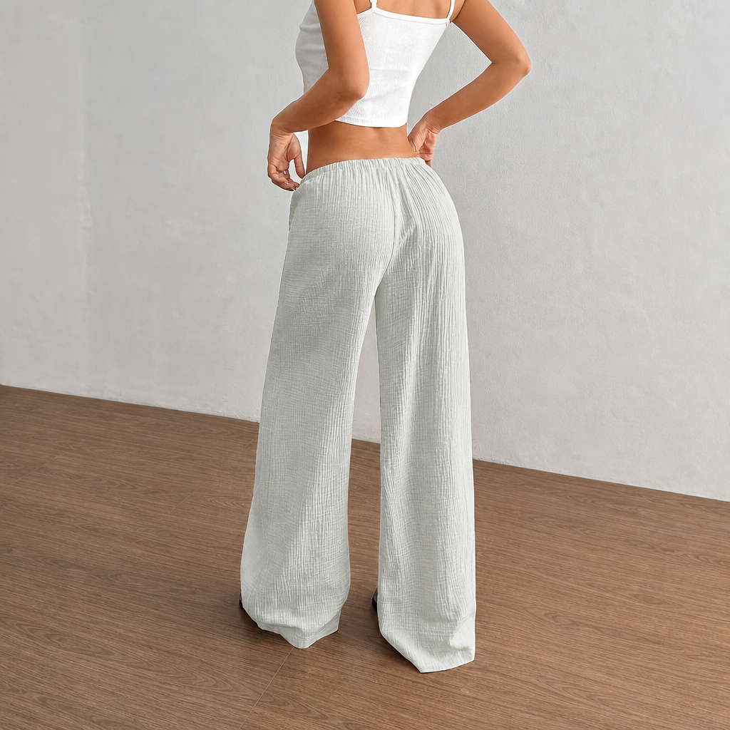 Pack Of 2 Casual Pants With Pocket For Women