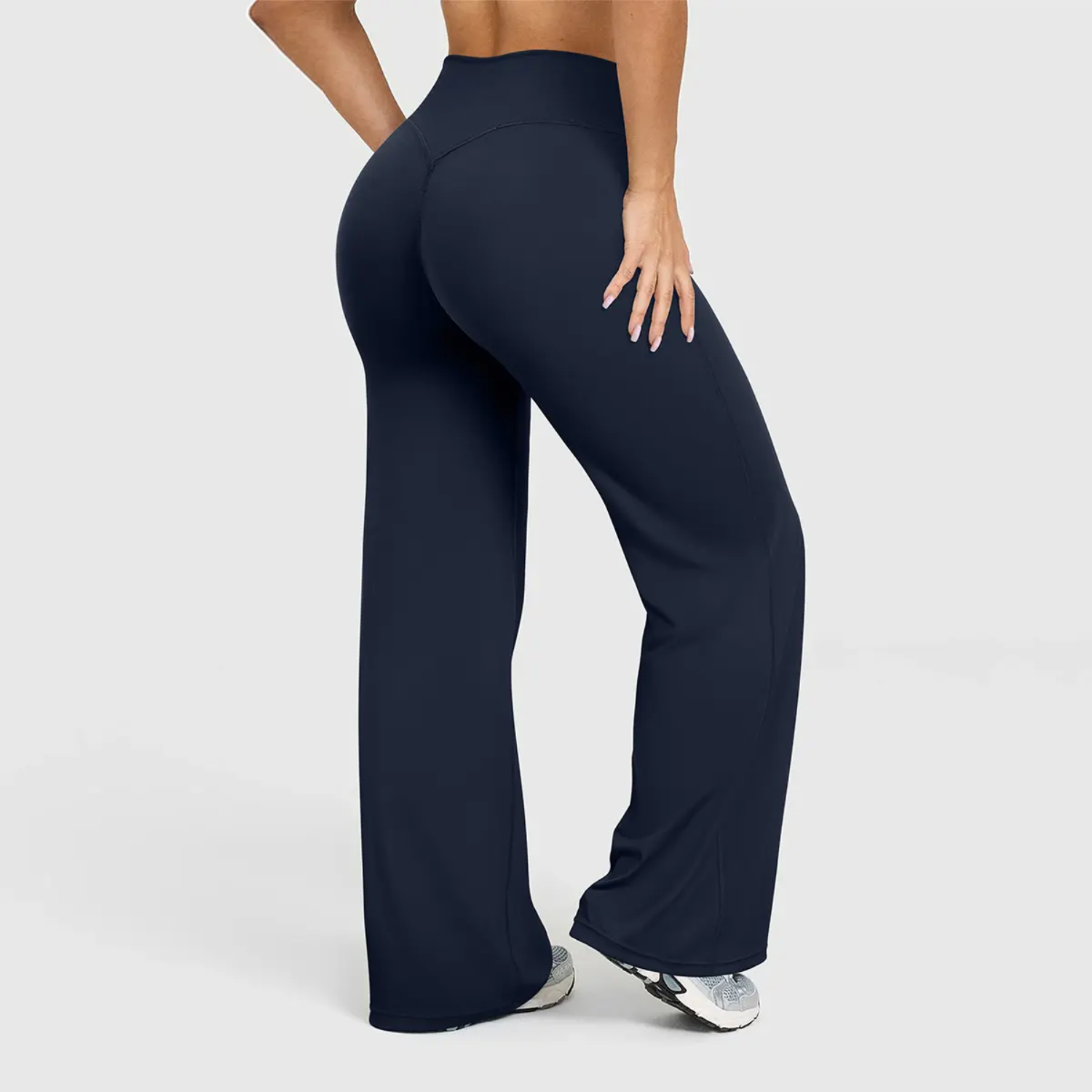 Casual High Rise Loose Fit Pants For Women