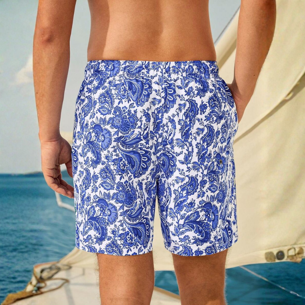 Printed Beachwear Vacation Matching Outfit Set