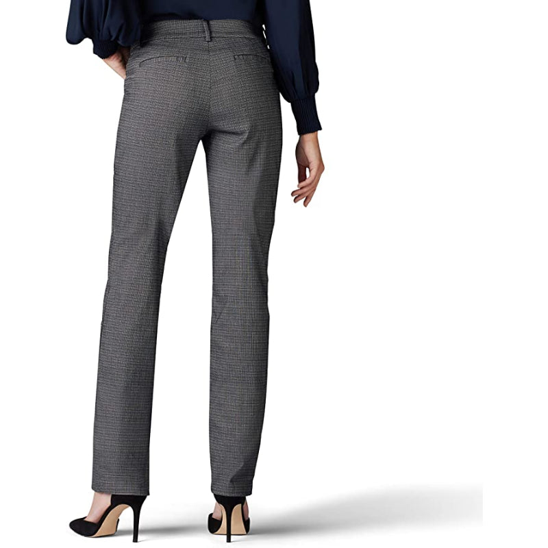 Easy Care Straight Pants For Women-Legletic