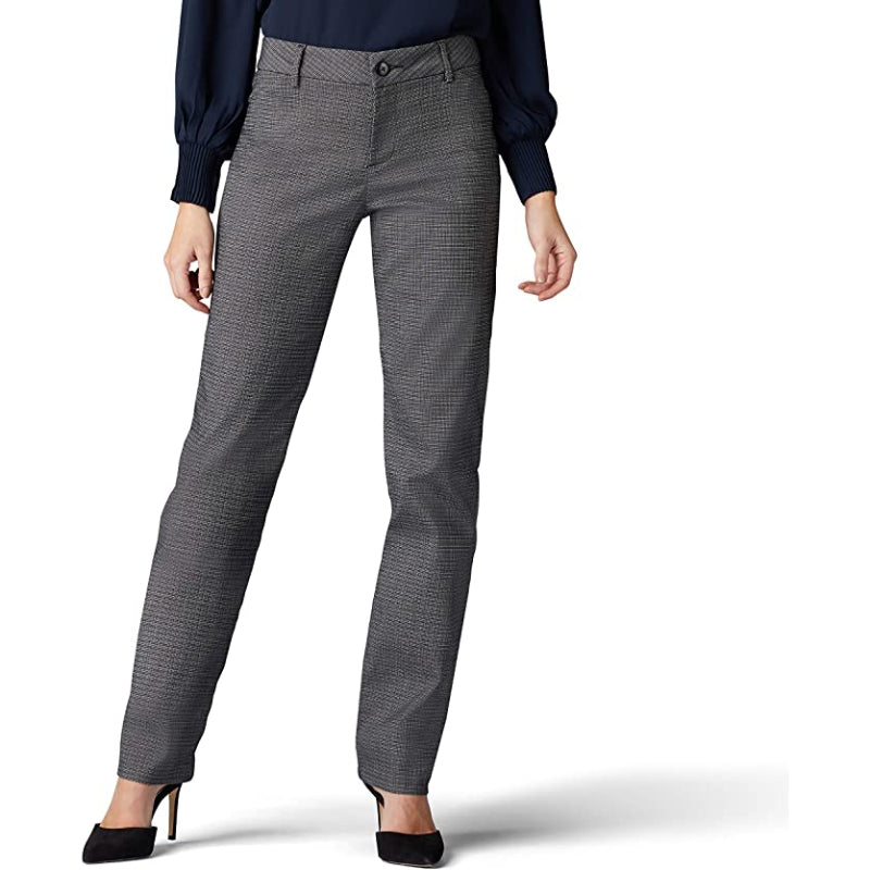Easy Care Straight Pants For Women-Legletic