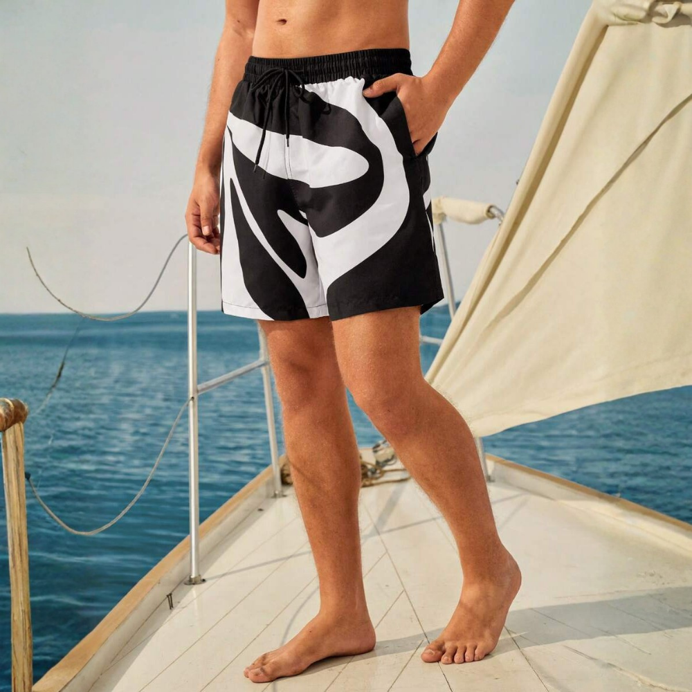 Printed Beachwear Vacation Matching Outfit Set