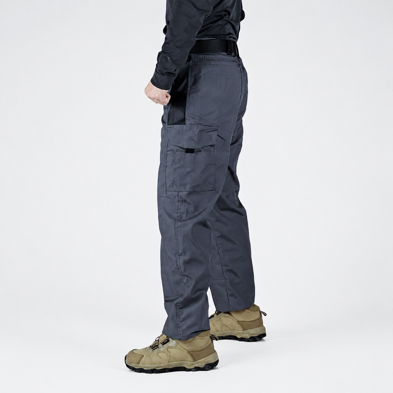Solid Hiking Outdoor Work Tactical Seasonal Pants For Men