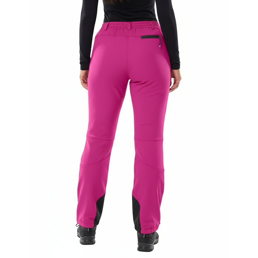 Fleece Lined Waterproof Snow Pants for Women