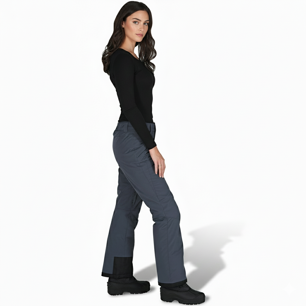 Insulated Waterproof Snow Pants With Adjustable Fit