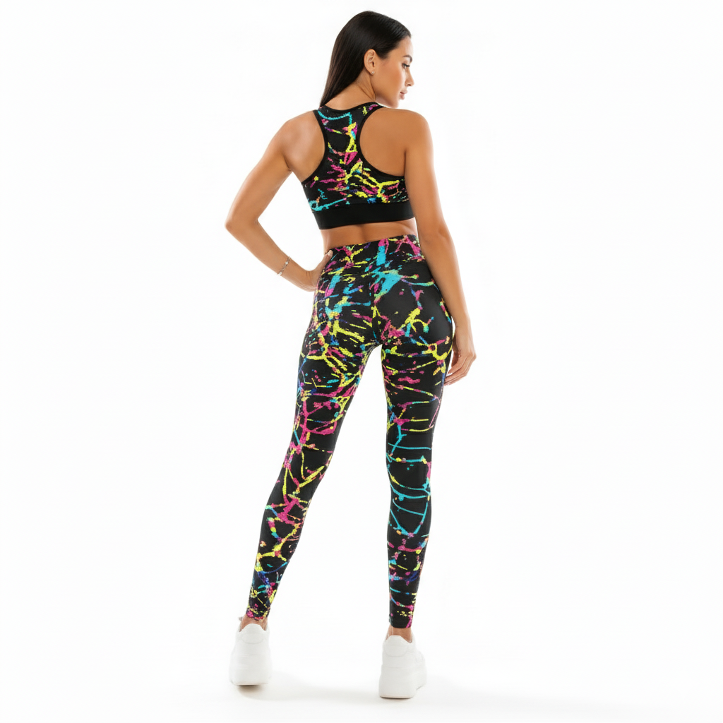 Women High Rise Printed Leggings