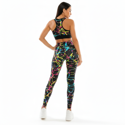 Women High Rise Printed Leggings