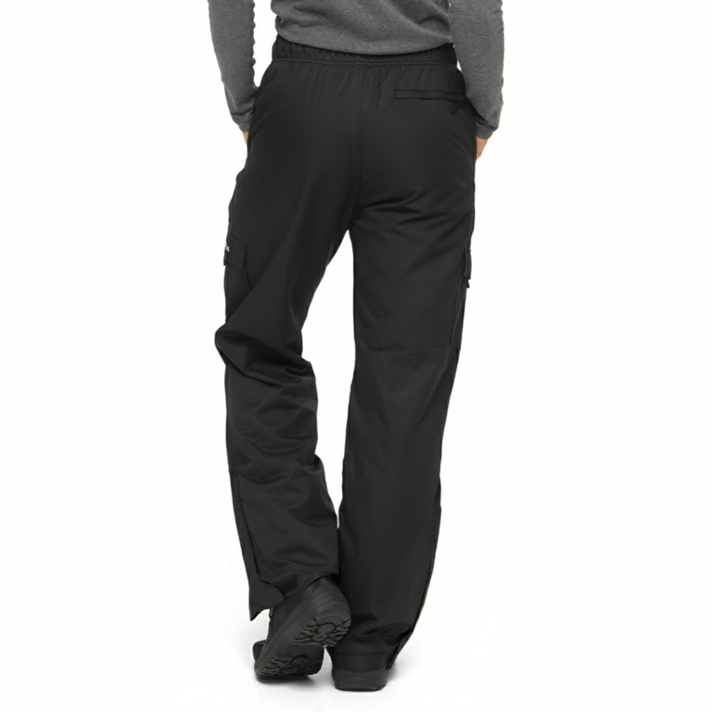 Fleece Lined Pull Over Cargo Snow Pants