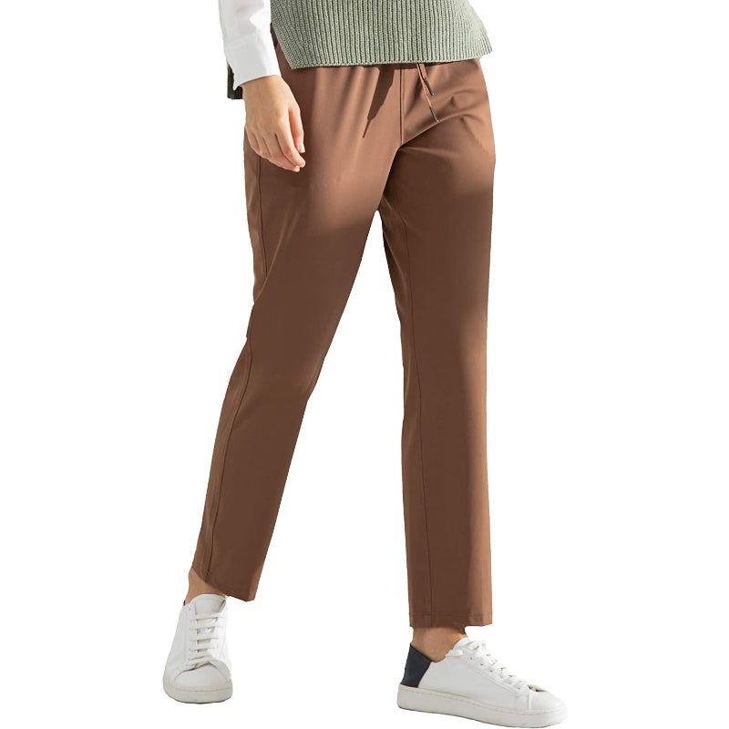 Joggers Travel Pants With Pockets Lounge Casual Stretch Workout Pants For Women-Legletic