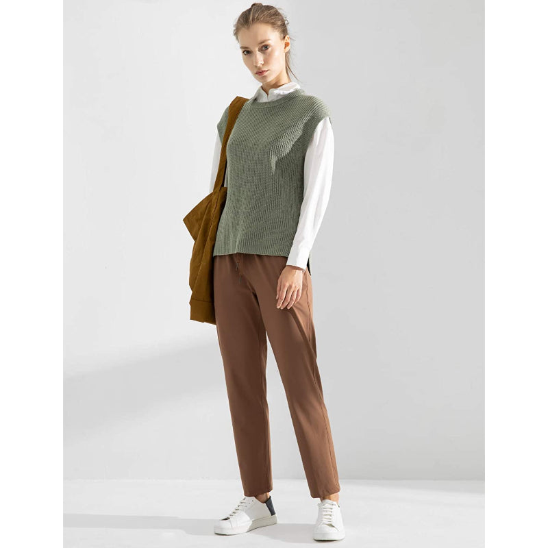 Joggers Travel Pants With Pockets Lounge Casual Stretch Workout Pants For Women-Legletic