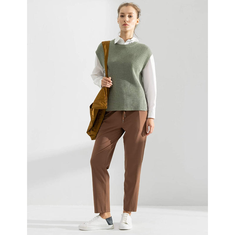 Joggers Travel Pants With Pockets Lounge Casual Stretch Workout Pants For Women-Legletic