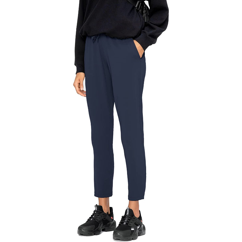 Joggers Travel Pants With Pockets Lounge Casual Stretch Workout Pants For Women-Legletic