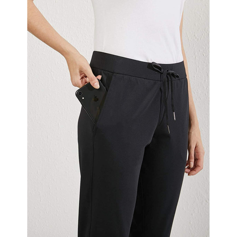 Joggers Travel Pants With Pockets Lounge Casual Stretch Workout Pants For Women-Legletic