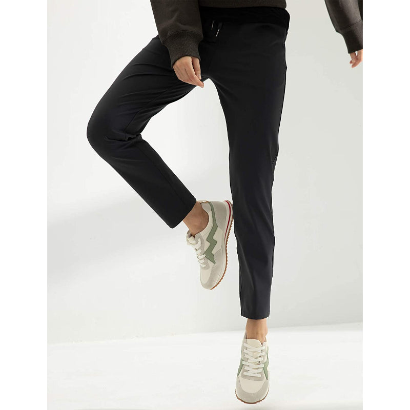 Joggers Travel Pants With Pockets Lounge Casual Stretch Workout Pants For Women-Legletic