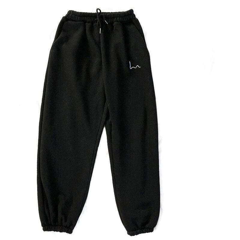 Wide Leg Loose Baggy Sweat Pants-Legletic