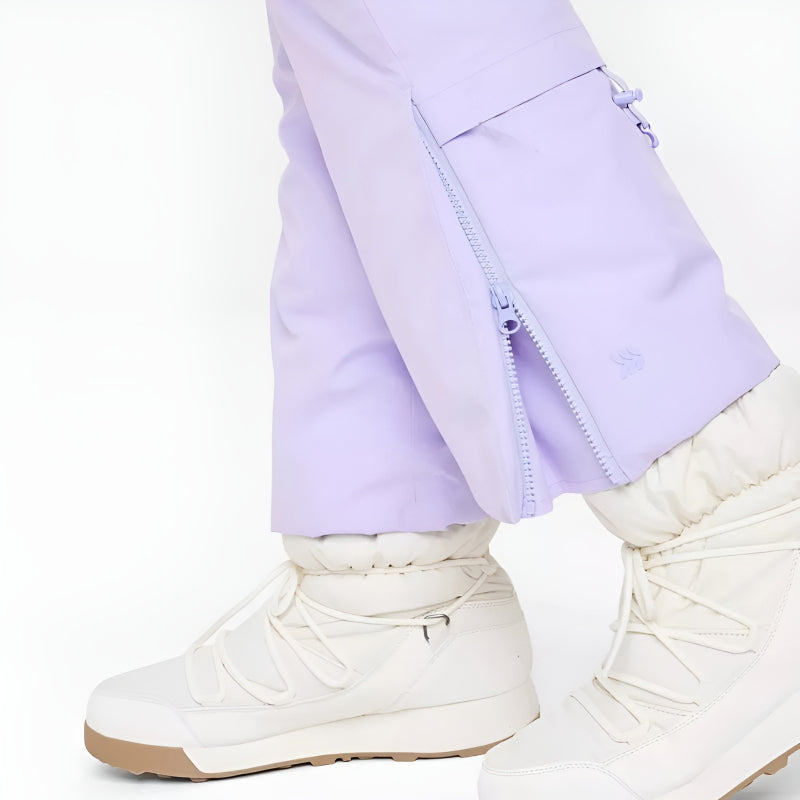 Bib Pants With Adjustable Straps And Zippered Pockets-Legletic