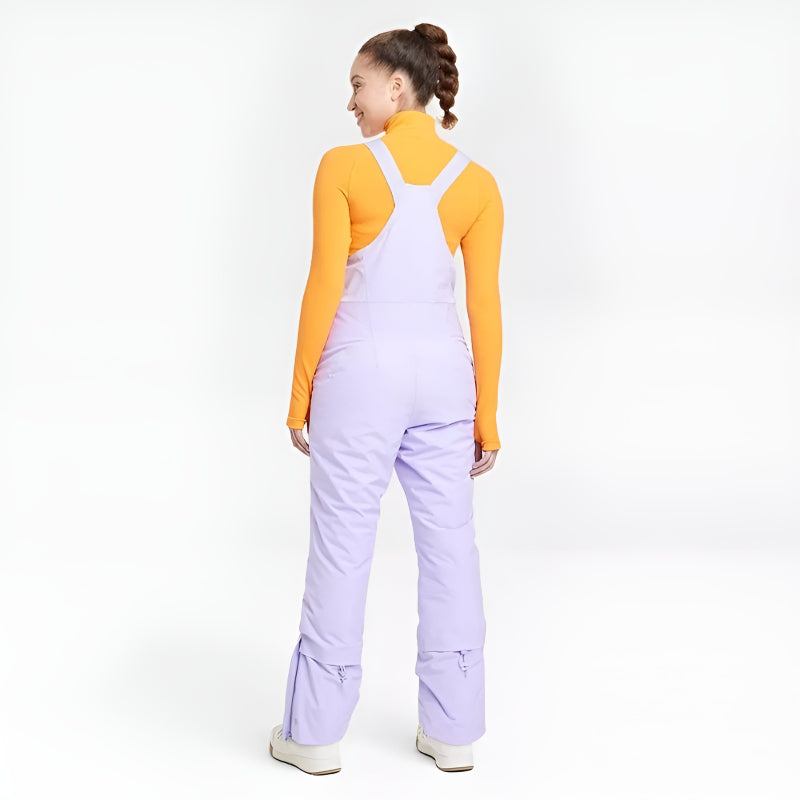 Bib Pants With Adjustable Straps And Zippered Pockets-Legletic