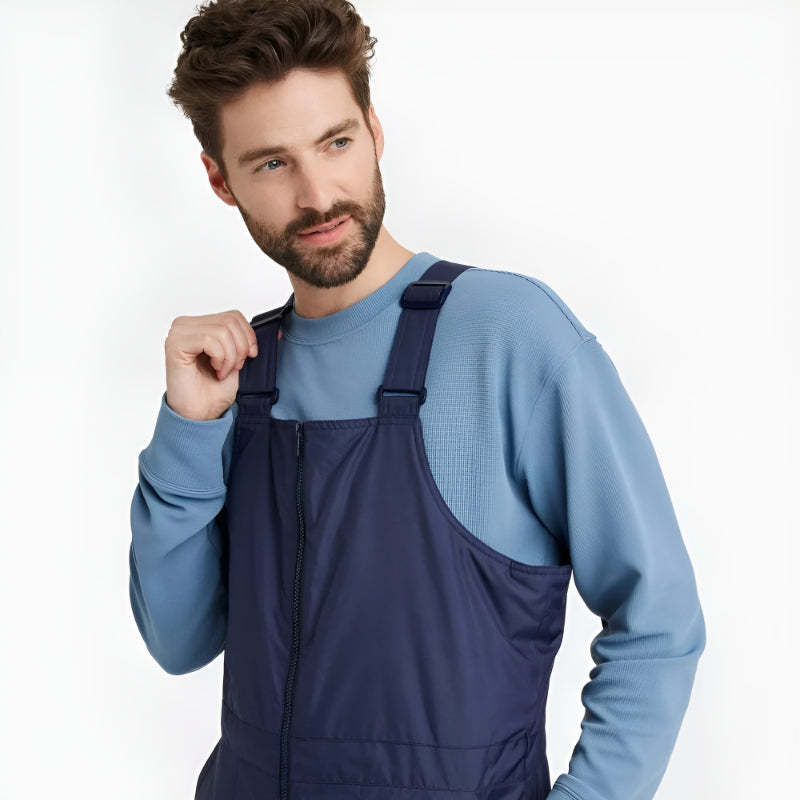 Wind Resistant Bib Pants With Adjustable Fit-Legletic