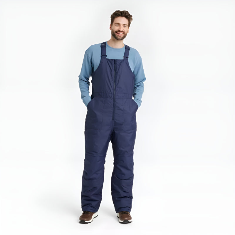 Wind Resistant Bib Pants With Adjustable Fit-Legletic