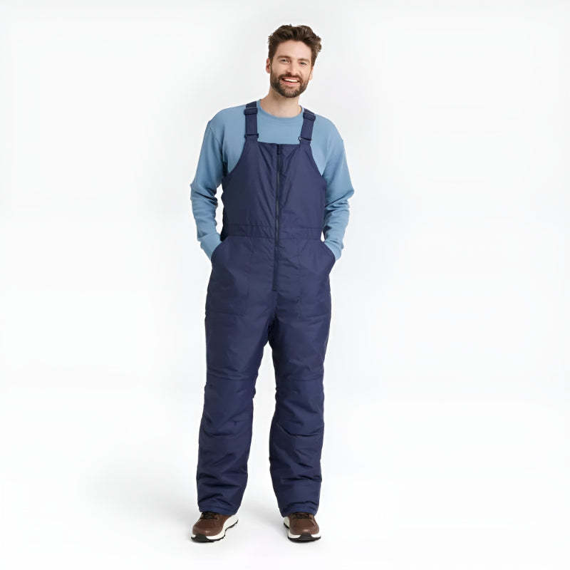 Wind Resistant Bib Pants With Adjustable Fit-Legletic