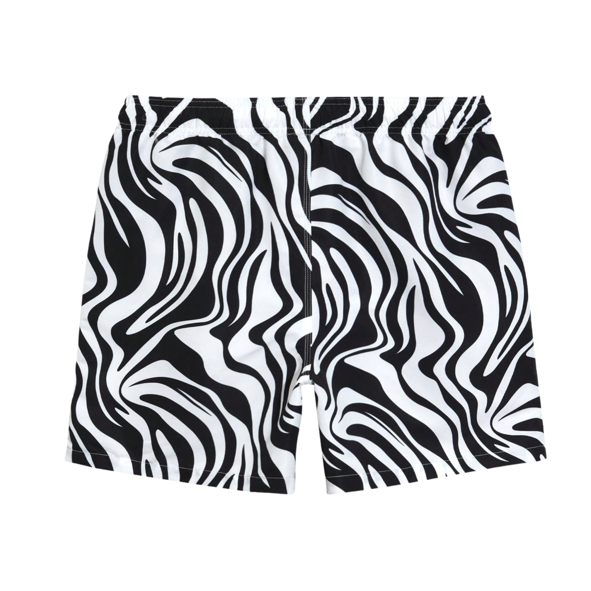 All Over Print Drawstring Beach Shorts Men Swim Trunks With One Piece Swimsuit Couple Set
